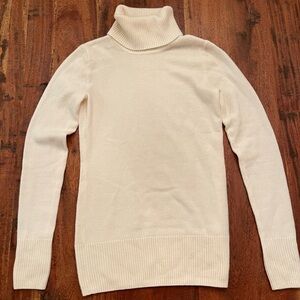 J.CREW 100% Cashmere Turtleneck Sweater